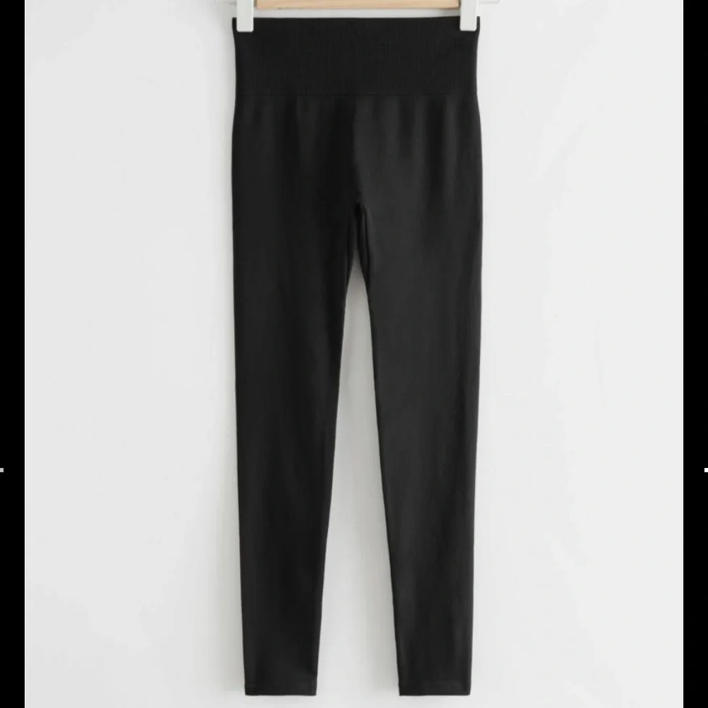 & Other Stories Black Yoga Legging Tights M - Picture 4 of 4